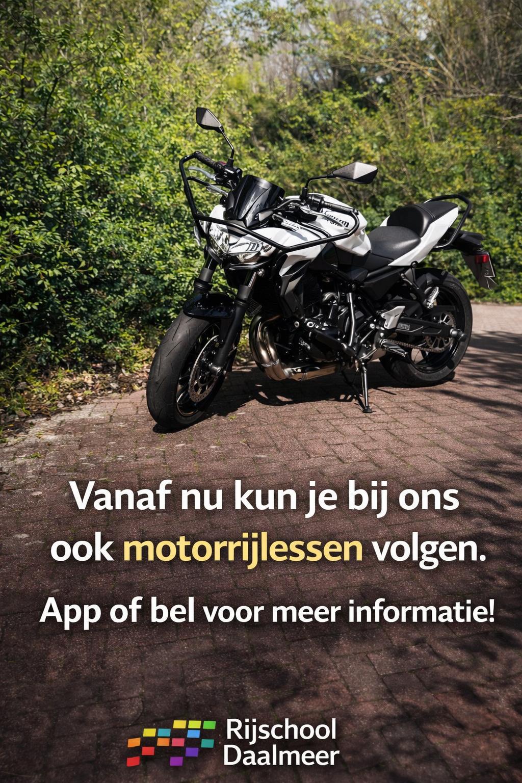 Motorrijlessen bij Rijschool Daalmeer